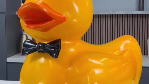 Chocolate Rubber Ducky! 🐥 Isn’t he the cutest little gentleman? #amauryguichon #chocolate #duck