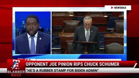 Opponent Joe Pinion Rips Chuck Schumer