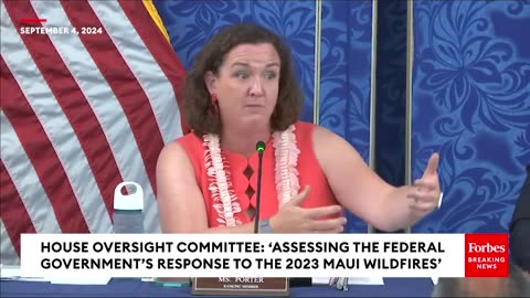 ‘How Many Applications Have You Received?’: Porter Asks Official About SBA Support After Maui Fires