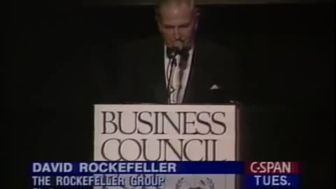 David Rockefeller Speech