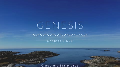 The Holy Bible Series Bible Book Of Genesis Chapters 1-2 Audio