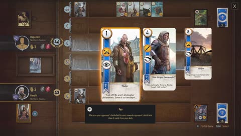 The Witcher 3 high stakes novigrad part 2 halfling gwent