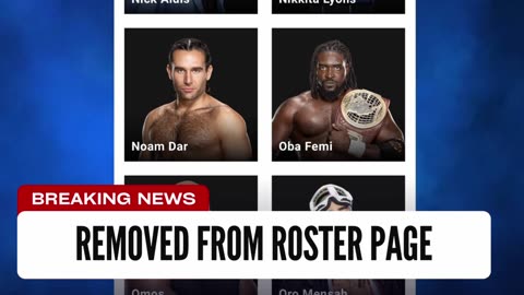 WWE Superstar Removed From Active Roster Page, Here Is What We Know