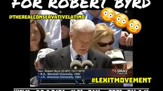 Joe Biden's Robert Byrd eulogy