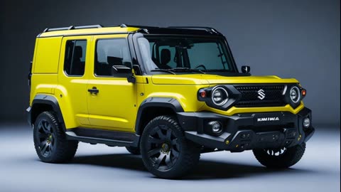 Unveiling THE FUTURE! 2025 Suzuki Jimny Sierra 5-Door Hybrid!