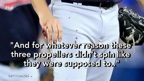 Pitcher's Finger Explodes During Game