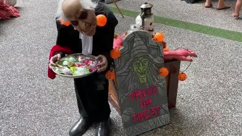 Scary street food served for Halloween in Bangkok, Thailand