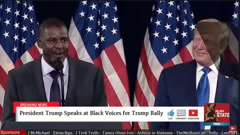 President Trump speaks at Blacks For Trump Rally in Atlanta