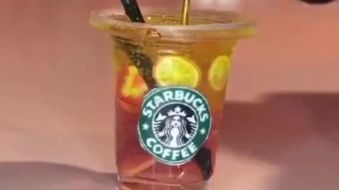 Self made Starbucks