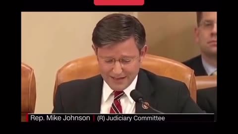 Speaker Johnson's take on the Trump Impeachment