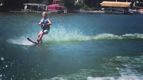 Collab copyright protection - sideflip kid faceplants during water