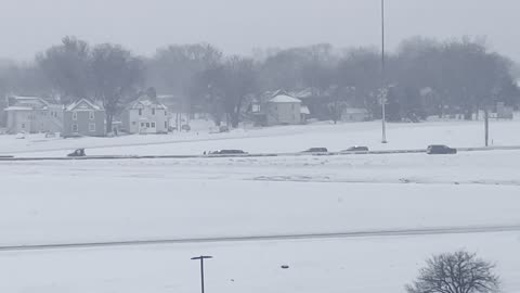 Waterloo, IA Winter storm (01/12/2024)