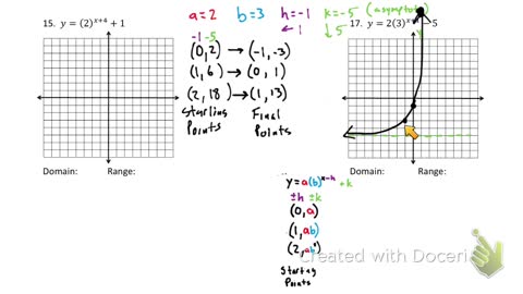 Exponential Growth functions part 2