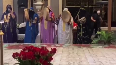 Arabic wedding Inside House