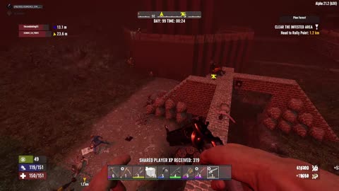 7 DAYS TO DIE BLOOD MOON DAY 98