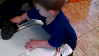 Helping grandma