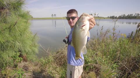 I Paid $25 to Fish This FARM POND! Worth The Money