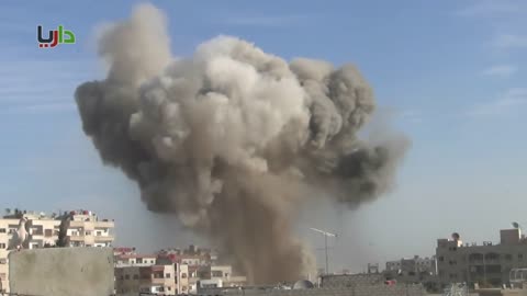 💣🇸🇾 Syria Conflict | SyAAF Bombing Run on Daraya | January 17, 2013 | RCF