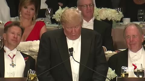 Donald Trump Roasts Hillary Clinton At The Al Smith Charity Dinner