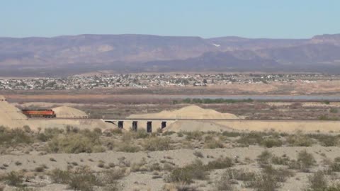 Some Late Afternoon Action at Danby, CA w NS, CSX, KCS, and Of Course, BNSF