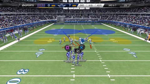 Madden 25 Coach Mode Cowboys vs Giants 1st Half