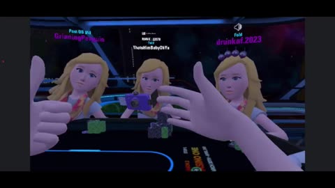 Poker VR experience