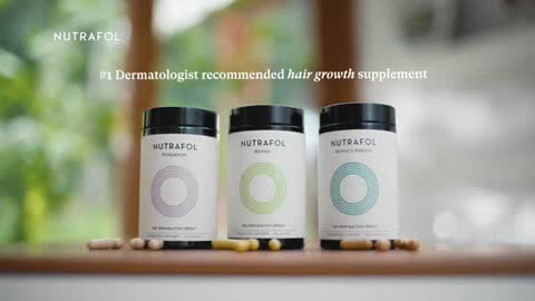 Clinically Proven Hair Growth Supplement for Visibly Thicker Hair and Scalp.Nutrafol Supplements.