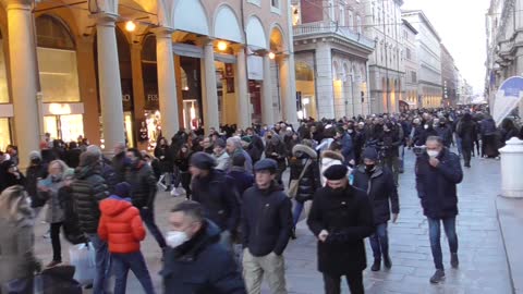 Bologna 08.01.2022 Passeggiata