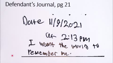 Handwriting Analysis: Ethan Crumbly (December 2021)