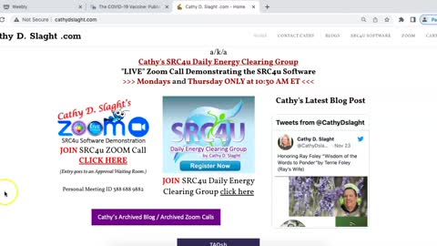 SRC4u Software Zoom Demonstration call December 5 2022