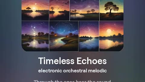 Timeless Echoes: A Haunting Fusion of Orchestral Grandeur and Futuristic Electronic Soundscapes