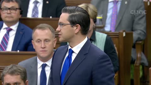 Pierre Poilievre demands to know how much carbon Trudeau emitted from 20 trips in his private jet