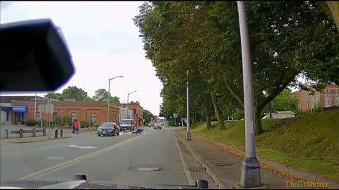 Dashcam shows Mercedes driver who dragged a Massachusetts State Trooper during a traffic stop is arrested