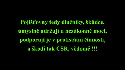 Telefonický hovor s Ing. Janou Dostálovou, likvidátorkou pojišťovny Kooperativa a.s.