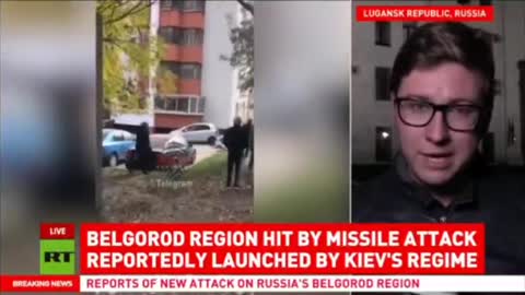 Belgorod region hit by missile attack launched by Ukrainian forces.