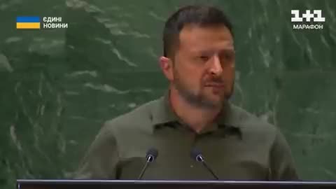 Ukrainian media edited Zelensky's UN speech