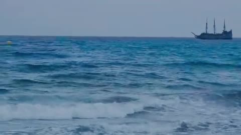 La mer étonnante de Tunisie