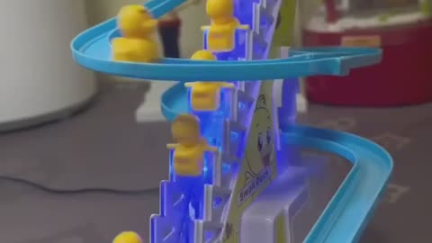 Duck climbing kids fun video