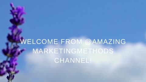 ⭐AMAZING WELCOME VIDEO😊AND OTHER IDEAS FOR A GREAT DAY COMING ONLY FROM @amazingmarketingmethods❤️