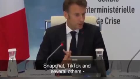 Macron: Computer games were the cause of the riots in France