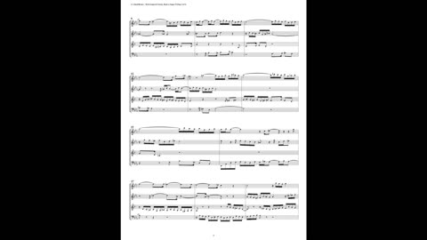 J.S. Bach - Well-Tempered Clavier: Part 2 - Fugue 19 (Woodwind Quartet)