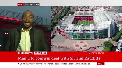 Sir Jim Ratcliffe agrees deal to buy 25% stake in Manchester United