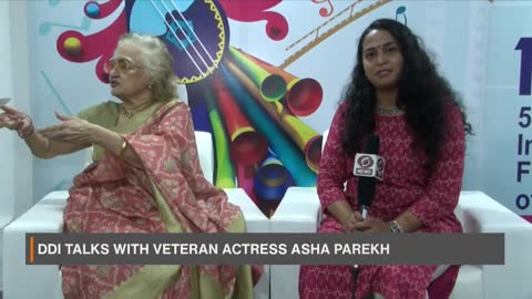 Veteran Actress Asha Parekh's special interaction with DD India