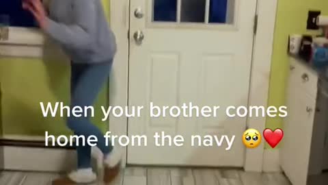 When Your Brother Comes Home from the Navy