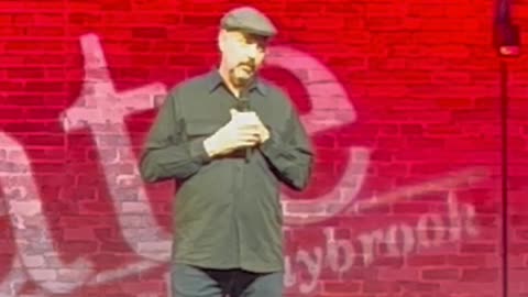 Comedian Jim McCue