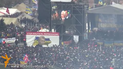 FLASHBACK: Senator John McCain speaks in Ukraine in December of 2013