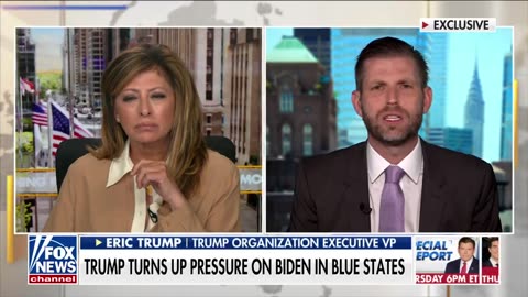 Eric Trump details the planned, coordinated NY sham trial, sentencing