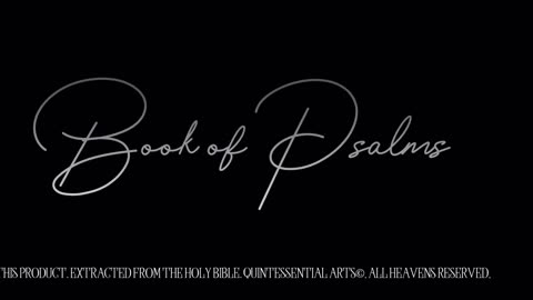 BOOK OF PSALMS