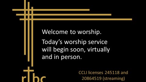 Worship Service 9/29/2024