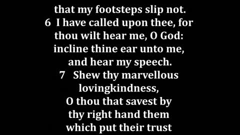 Psalms 17 King James version